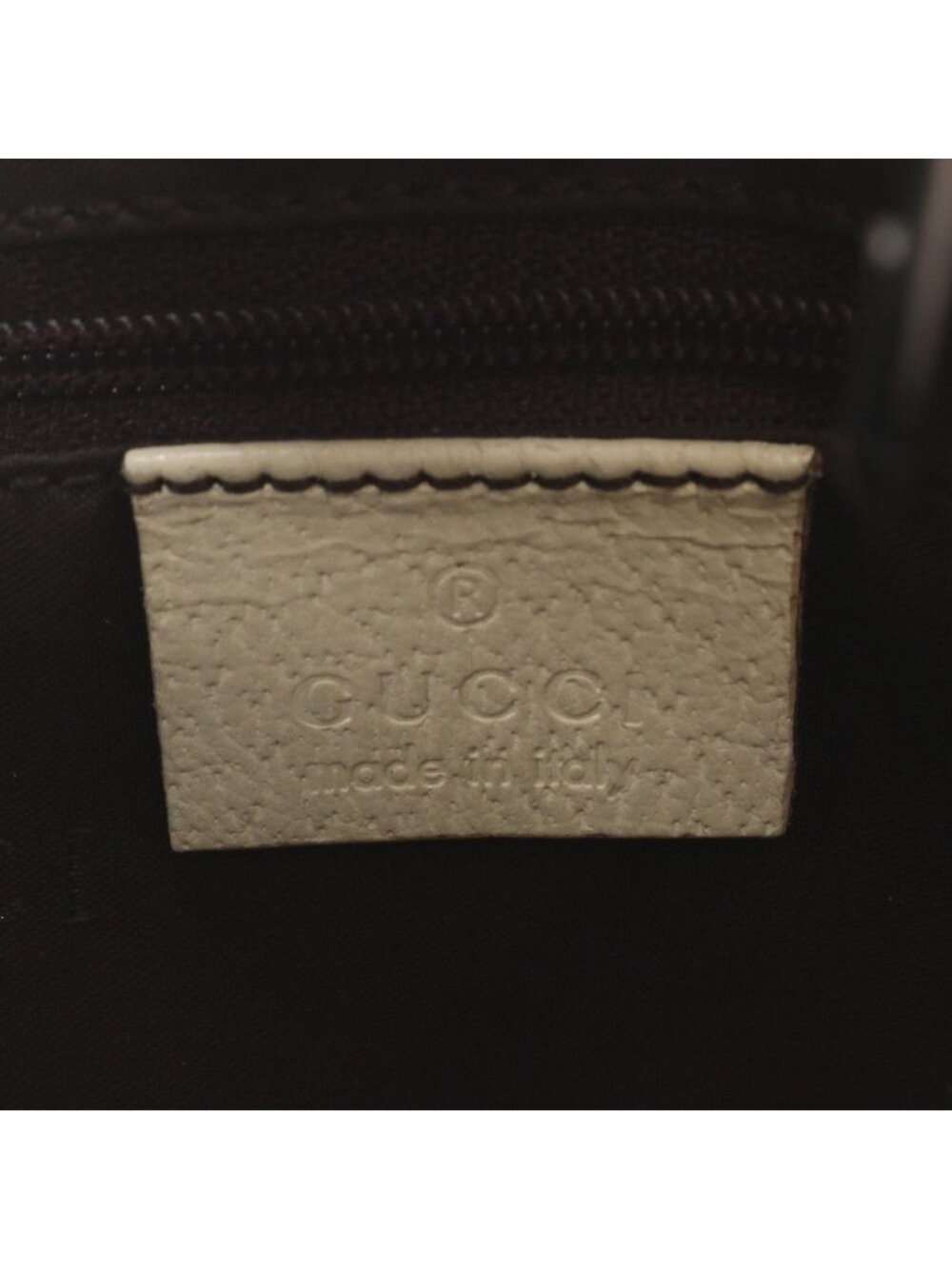 Gucci Jackie 001 Leather Shoulder Bag Tote Silver Hand Ree - Picture 8 of 9